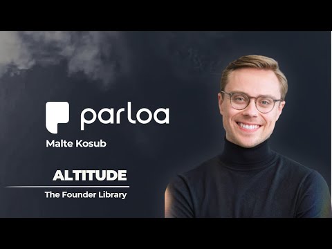 Parloa Founder Spotlight | Malte Kosub (2025)