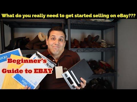 Beginner's Guide to EBAY - What do you need to start selling on EBAY