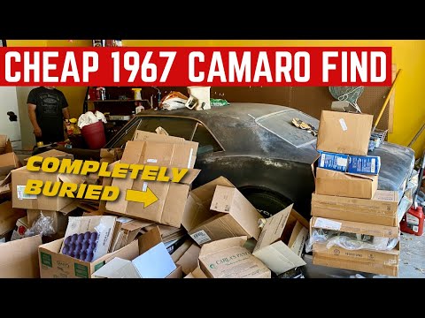 I BOUGHT A DIRT CHEAP COMPLETE 1967 CAMARO RS *Garage Find*
