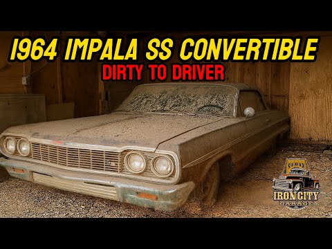 They said it wouldn’t run! 1964 Impala SS Convertible Rescue