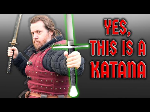 We gave the O-Katana a MEDIEVAL HANDLE AND IT’S AMAZING!