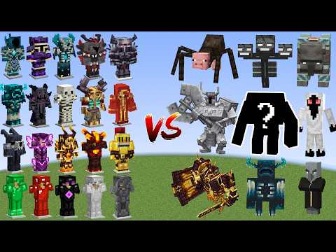 Which Armor Is the Strongest Against All Minecraft Bosses?