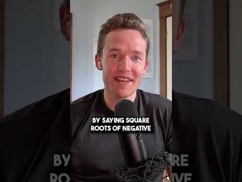 the square of negative numbers are NOT imaginary! they're very real😆