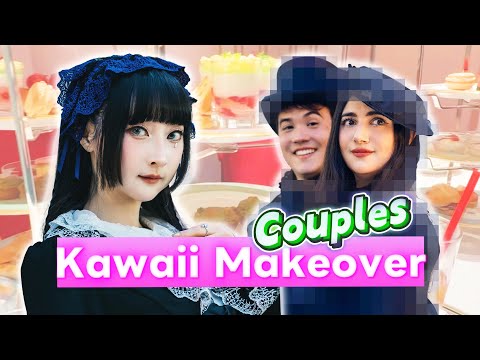 MATCHING Gothic Lolita COUPLES  Makeover for @safiya | Kawaii Style by RinRin