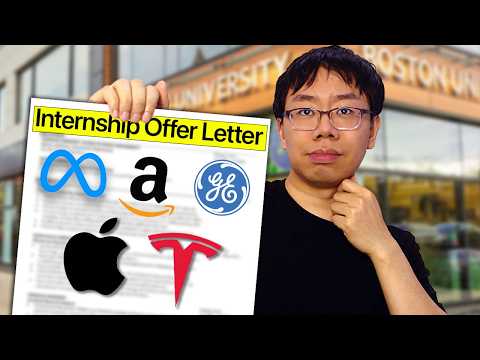 I Did THIS and Got 5 Mechanical Engineering Internship Offers