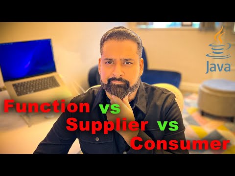 Java :: Function vs Supplier vs Consumer :: Functional Programming