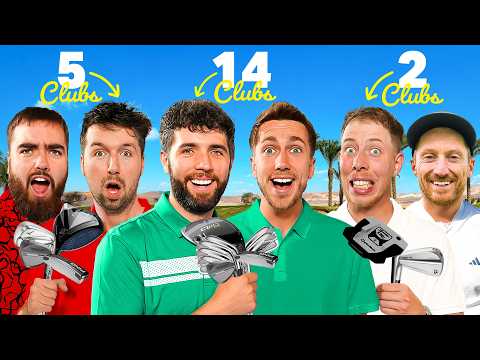 BIG WEDGE GOLF BUT OUR CLUBS ARE THE HANDICAP!