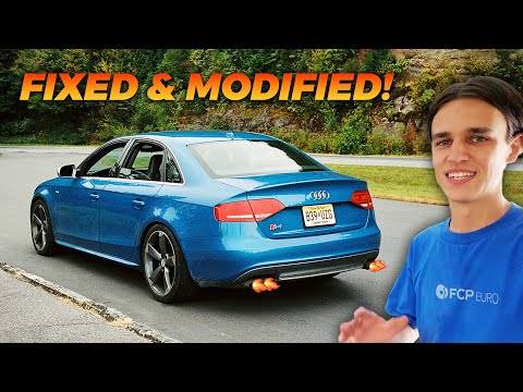 I DIY fixed my Cheap Audi S4 and Made it Sound like a HELLCAT!