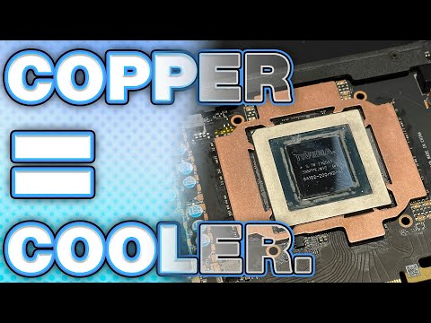 Copper Plating FIXED This Melting RTX 3080. 25 Degree Drop In Mem Temps!