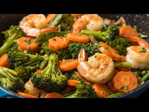 Say no to just fried shrimp! Two quick and delicious vegetable dinners