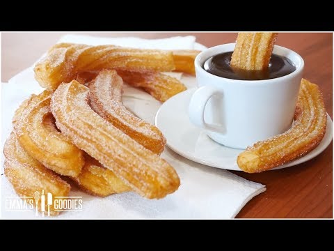 Homemade Churros Recipe 2 ways - With & Without Piping Bag