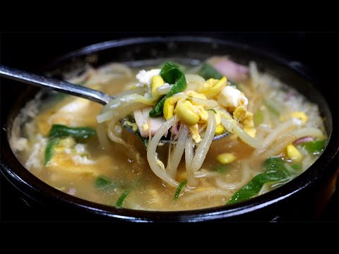 The secret to making the most delicious bean sprout soup is this.