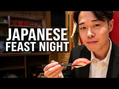 Japanese Salaryman's Late night Feast Fresh Premium Sushi Morimori Sushi 🍣