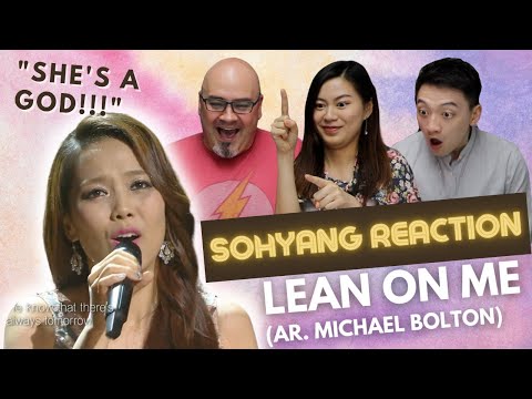 Sohyang Reaction Lean On Me - Vocal Coach Reacts