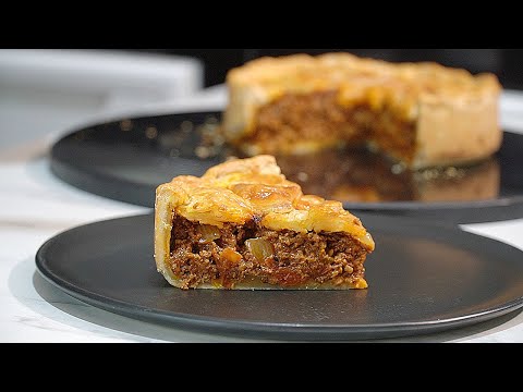 BEEF KEEMA PIE & Cucumber mint Raita