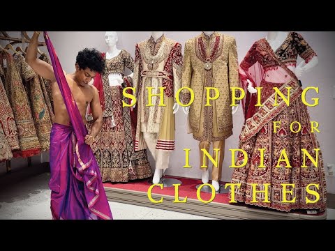 SHOPPING FOR INDIAN CLOTHES - With Rajiv Surendra