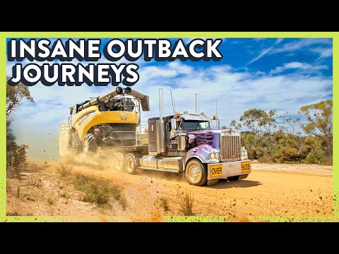 The Toughest Long Haul Journeys EVER on Outback Truckers
