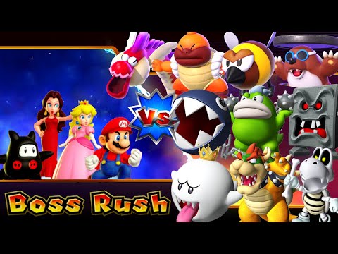 Mario Party Series Boss Rush - All Bosses (Jamboree + Mario Party 9)
