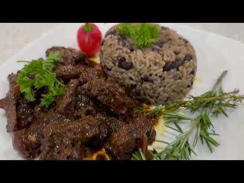 Stew Oxtail Trini style Quick & easy