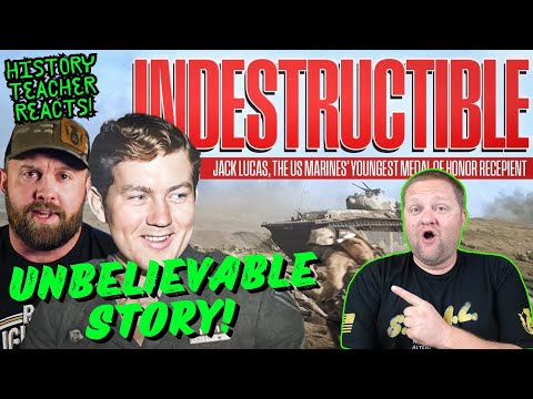 Indestructible Marine Earns Medal Of Honor At 17 Years Old - Jack Lucas | History Teacher Reacts
