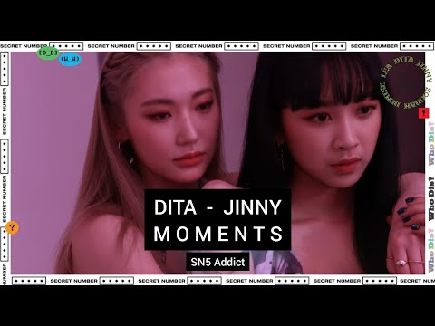 DITA JINNY COUPLE  - SECRET NUMBER ( FANFICTION MOMENTS ) #SECRETNUMBER #DITAKARANG #PARKJINNY