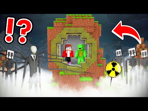 The Deadliest Fog vs Security Shelter in Minecraft - Maizen JJ and Mikey