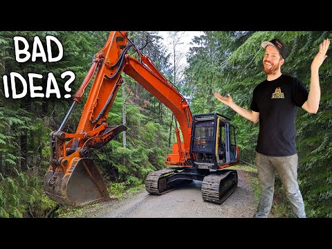 We Bought The CHEAPEST Excavator We Could Find (immediately broken)
