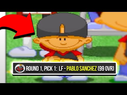 Backyard Baseball, but I draft a new team