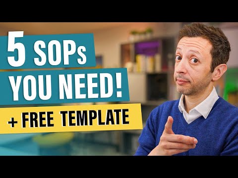 5 Essential SOPs Every Business Needs