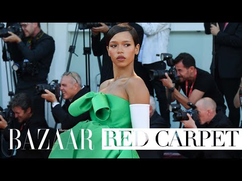 Taylor Russell's best red carpet moments | Bazaar UK