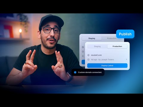 Publishing and connecting a domain in Framer