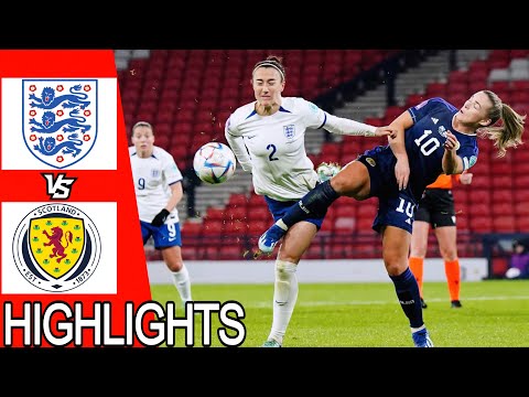 England vs Scotland | All Goals & Highlights | Women's Nations League | 5 December, 2023