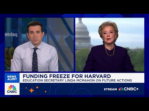 Watch CNBC's full interview with Education Secretary Linda McMahon