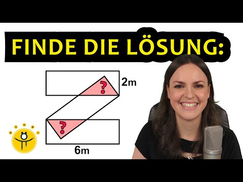 Mathe RÄTSEL Geometrie – Wie groß ist die Fläche?
