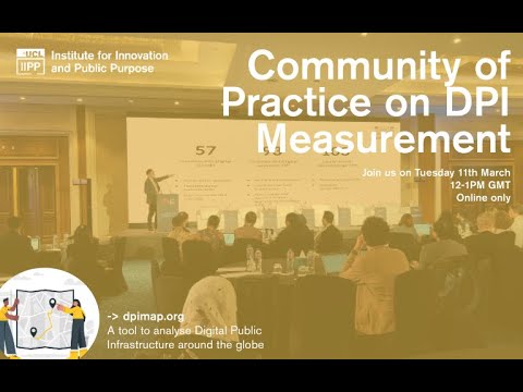 Launch: Community of Practice on DPI Measurement