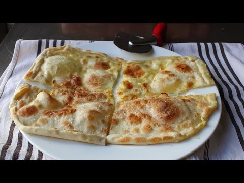 Focaccia di Recco - Rustic Cheese-Filled Italian Flatbread