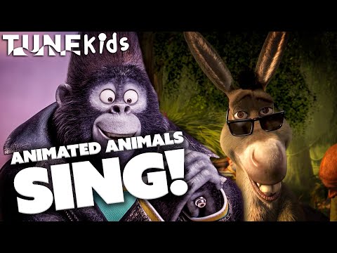 Animated Animals That Can Sing Their Hearts Out! | TUNE: Kids