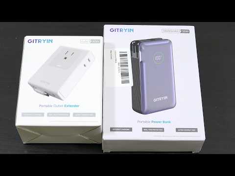 Gitryin Retractable 3 in 1 Power Bank and Travel Adapter Review