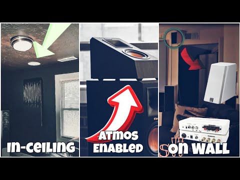 In-ceiling Atmos VS On Wall VS Atmos Enabled Speakers