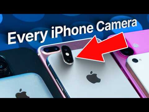 Reviewing EVERY iPhone Camera Ever