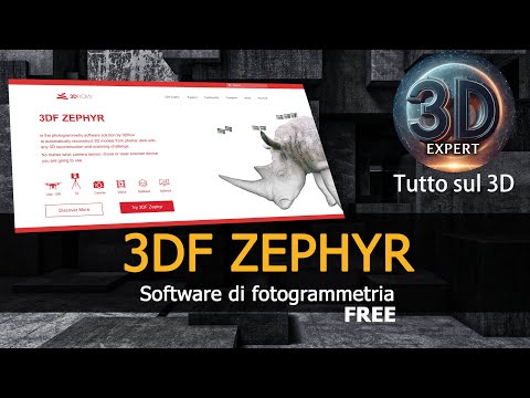 3DF Zephyr  -  Software di fotogrammetria (FREE) -  tutto italiano
