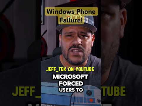 Why Windows Phone Actually Failed #shorts #windowsphone #microsoft #nokia #techfails #businessfails