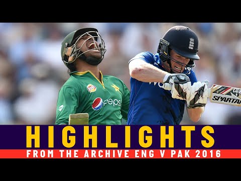 Sarfaraz Century Sets Morgan & Root Chase! | Classic ODI | Eng v Pak 2016 | Lord's