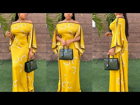 How To Make A Stylish Trending Kaftan /Cutting And Stitching