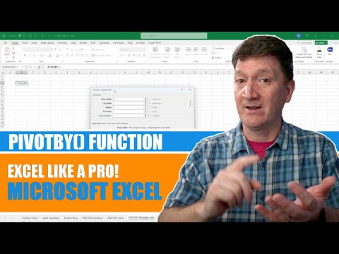 Excel PivotBy Function: 3 Powerful Examples