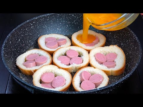 Do you have eggs and bread? Incredible breakfast! Everyone wants more and more!