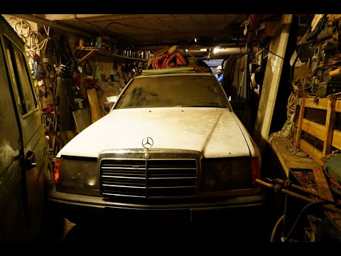 Starting Mercedes-Benz W124 E230 Barn Find After 18 Years + Test Drive