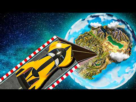 Cars vs space drops in GTA 5