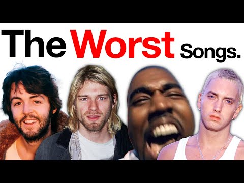 The WORST Songs by The GREATEST Artists
