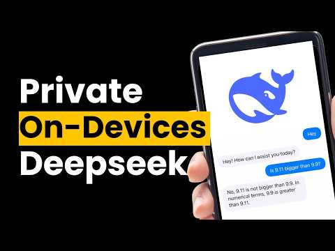 The ONLY way to run your own Deepseek on mobile...